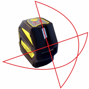 LTE CR - Laser 2 traits rouge